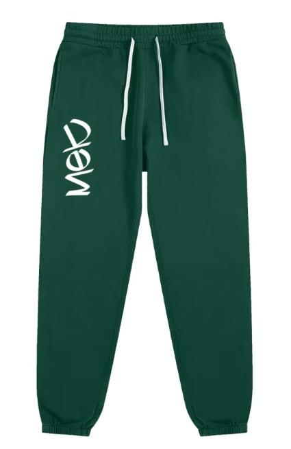 Mek Green White Sweatpants