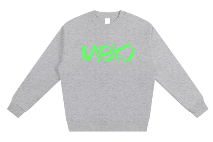 Grey Green Mek Jumper